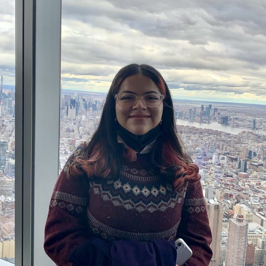 This is me at the top of the One World Trade Center in New York City